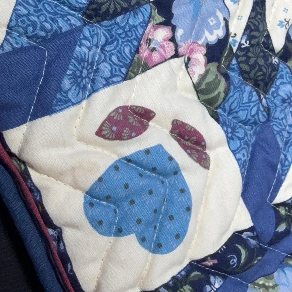Vintage Quilted Pyrex Casserole Carrier Cozy Cottage Core Floral Kitchen 17x12